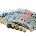 euro money paper and coins